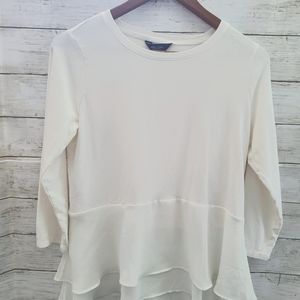 Vera Wang white top